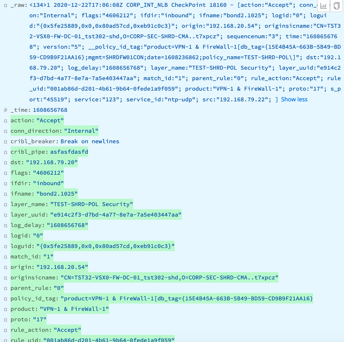 regex extract result checkpoint.png