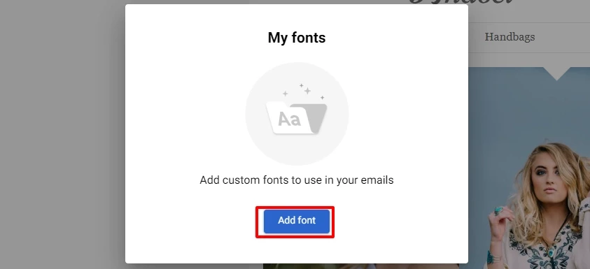 Add font