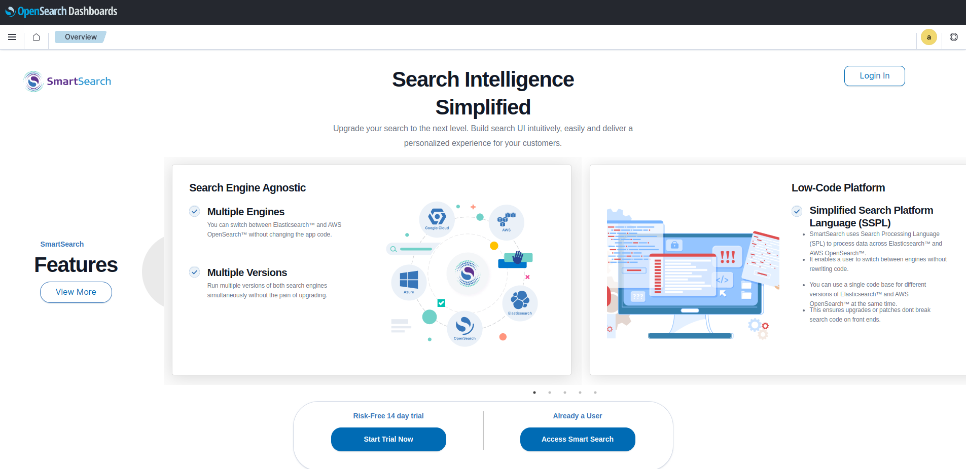 Enterprise Search Page