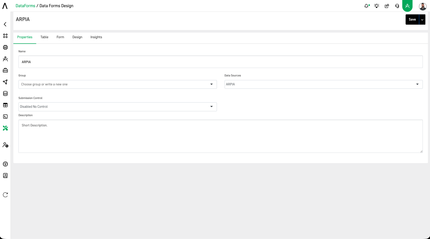 Form Configuration