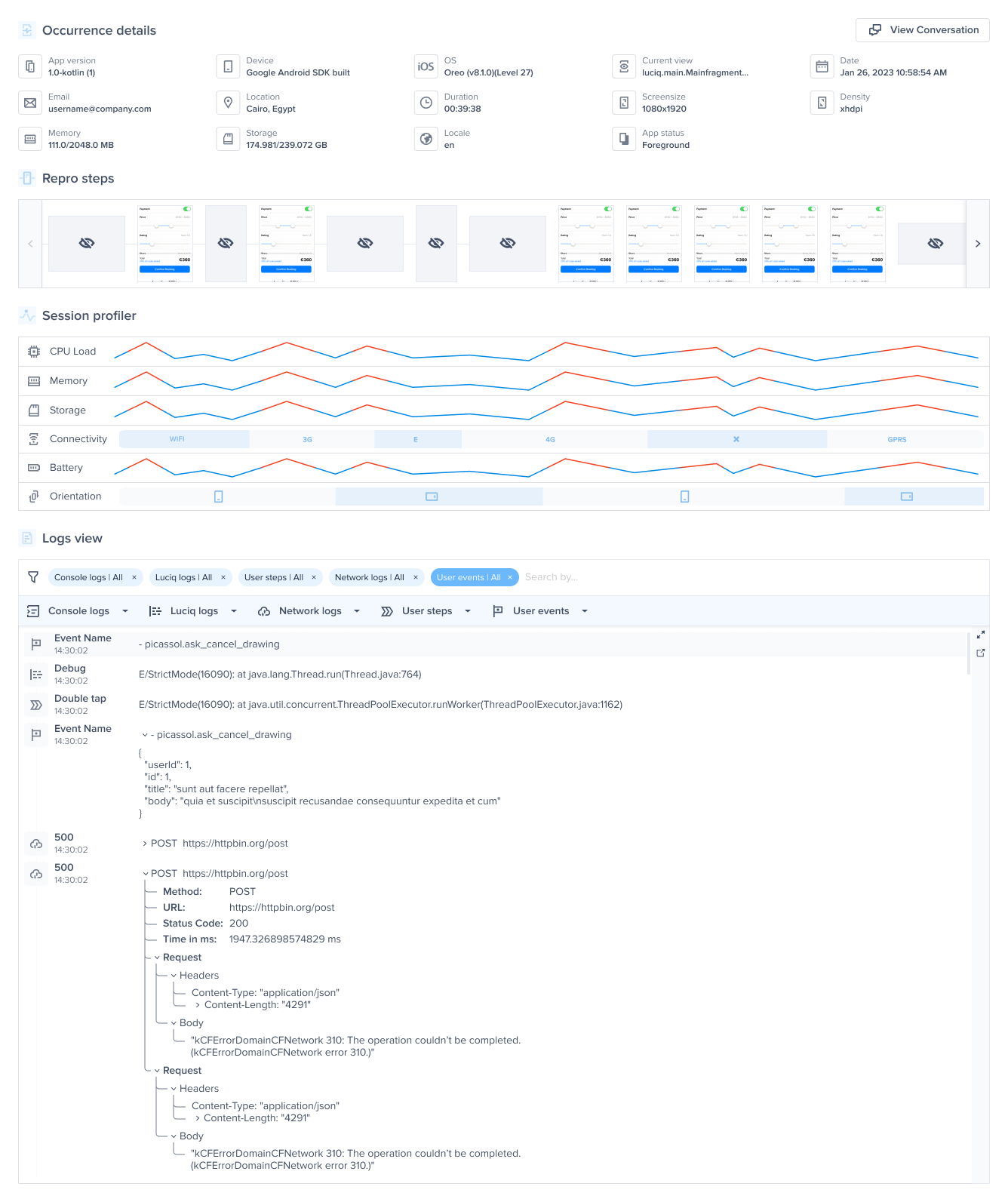 Occurrences - Default view.png 2160