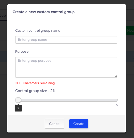 Control Groups