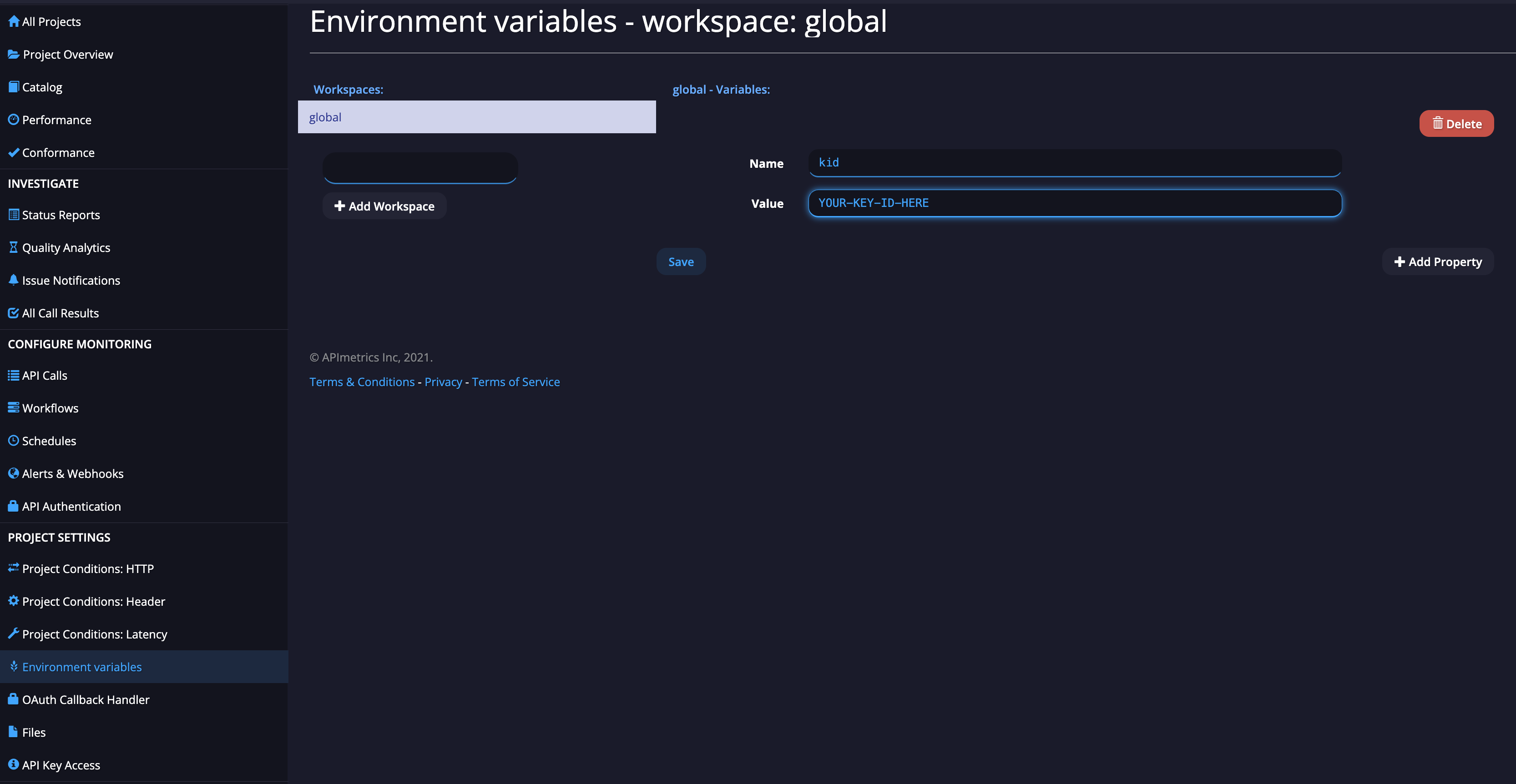 Environment Variables