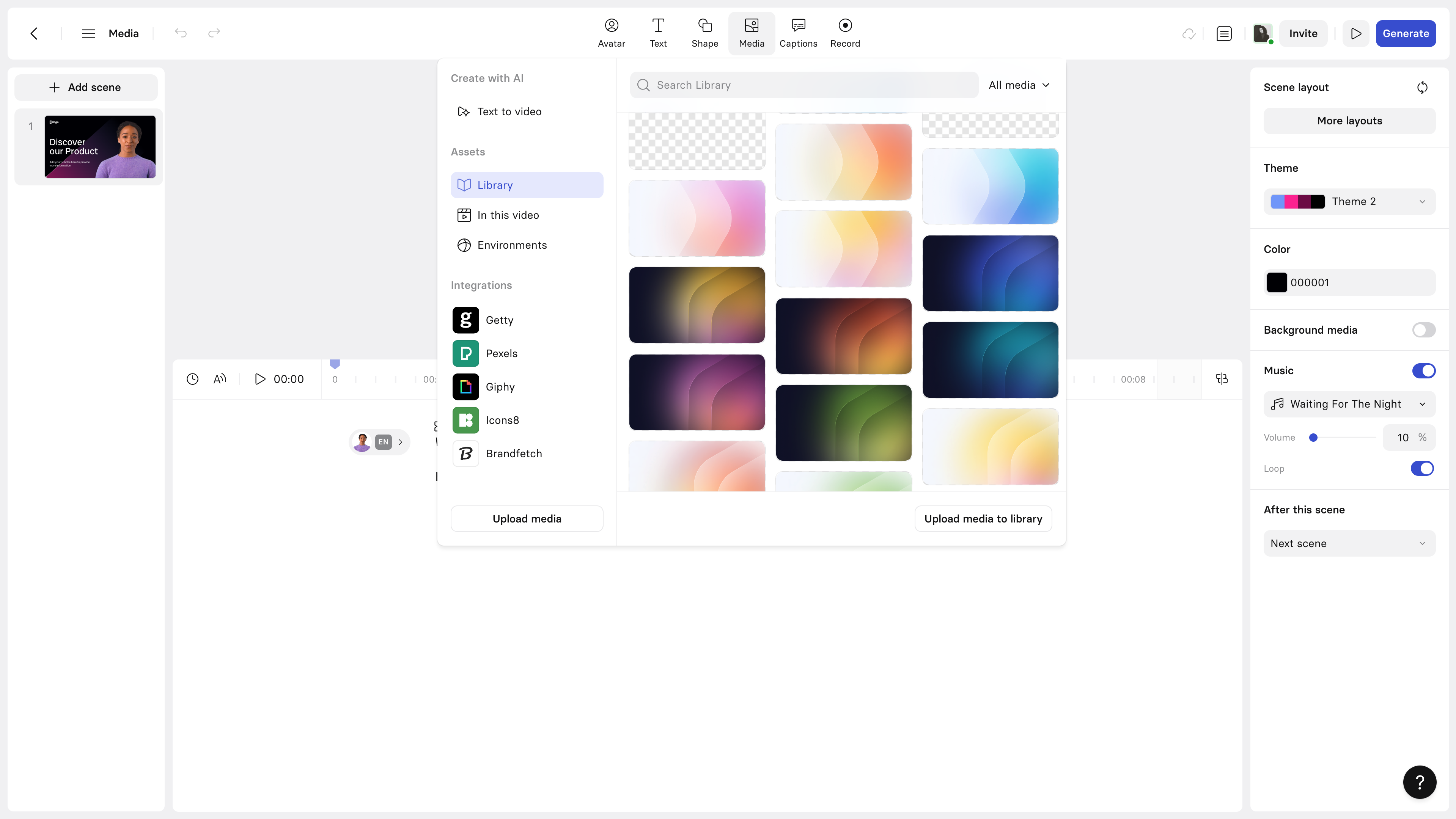 Workspace library
