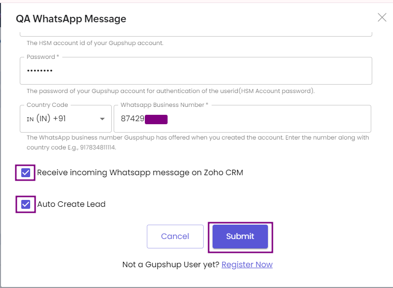 Enterprise Channel Configuration 