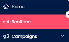 Screenshot of the Realtime tab