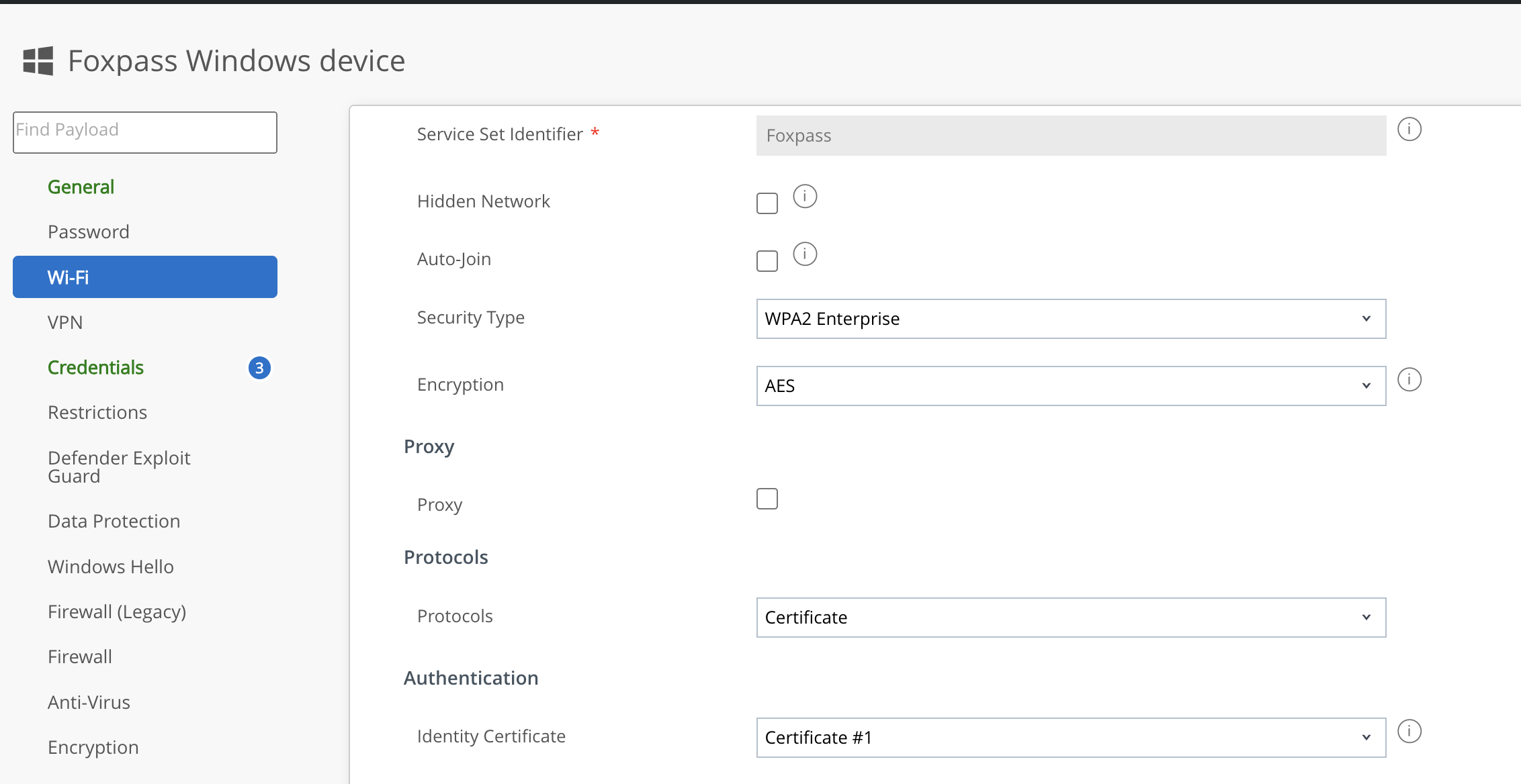 Configure Wi-Fi