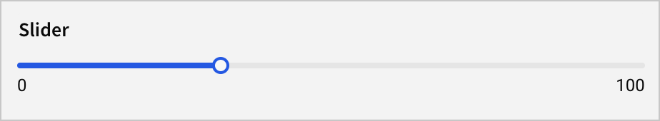 Slider control with a specific value (32) chosen on the slider.