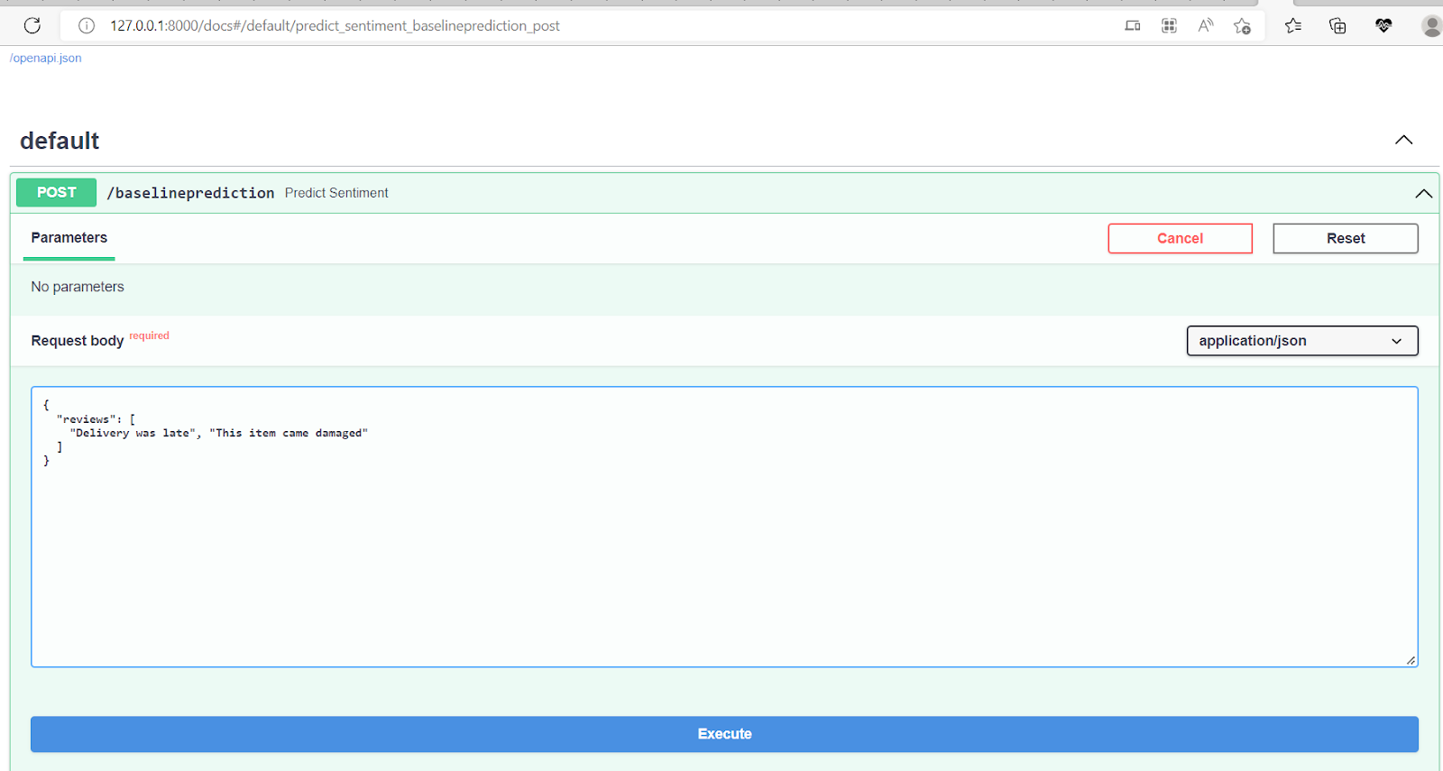 Deploying with FastAPI