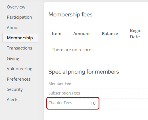 Using the value of a numeric property as the price