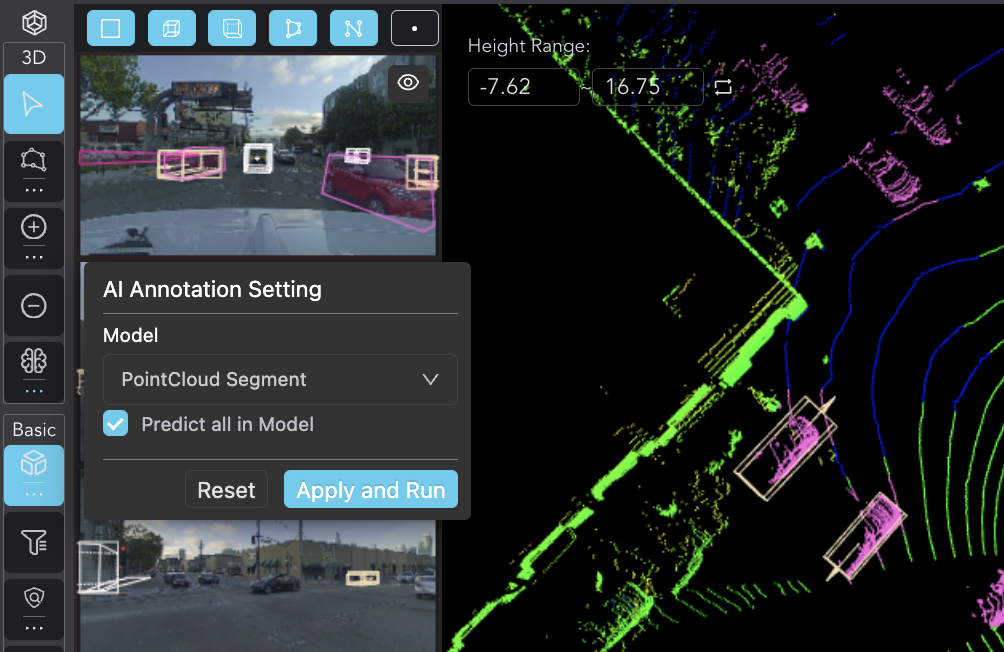 annotate data, data labeling, annotation tool, lidar fusion, point cloud, segmentation