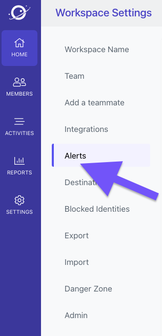 Screen Shot 2021-04-23 at 10.51.18.png New Alert button in upper right-hand corner