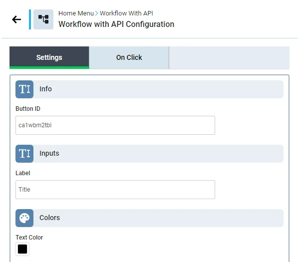 input cell settings