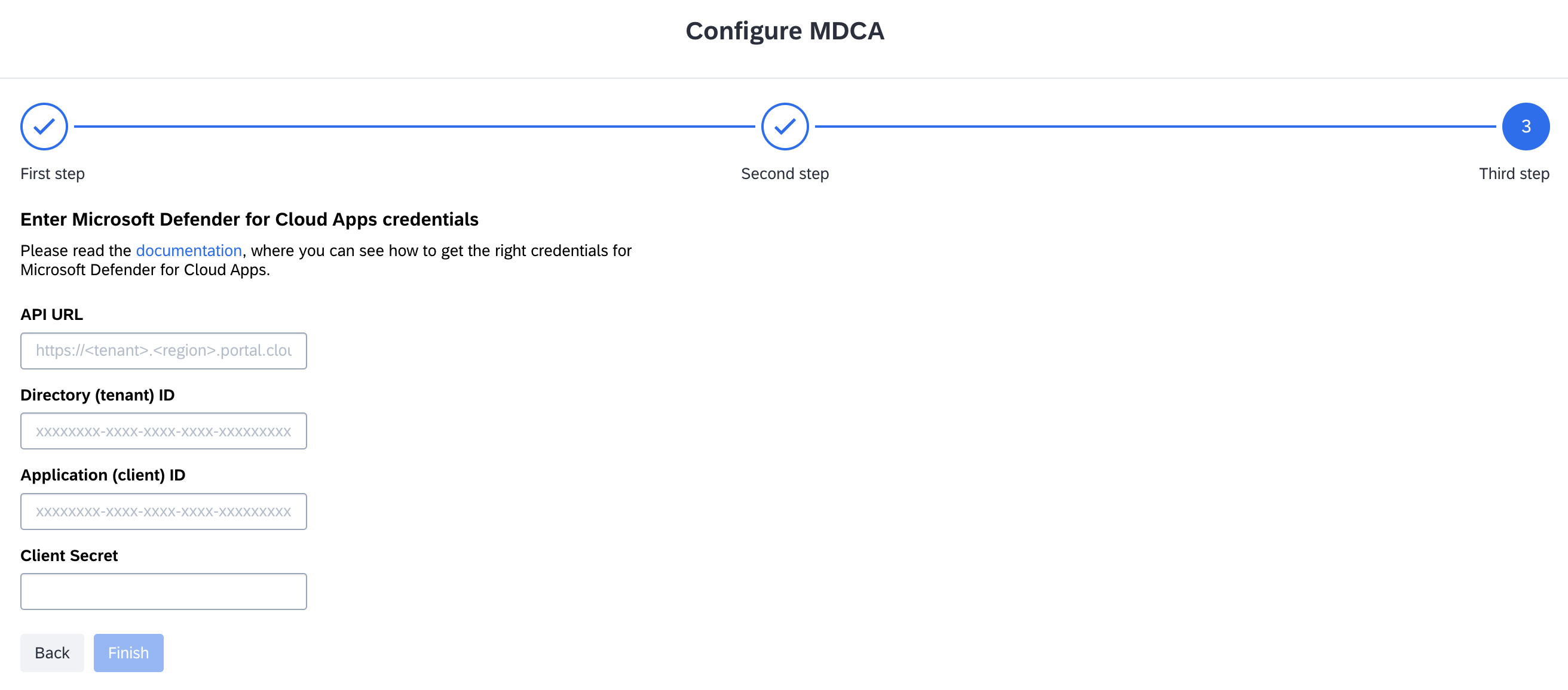 Entering the Required Credentials in SAP LeanIX