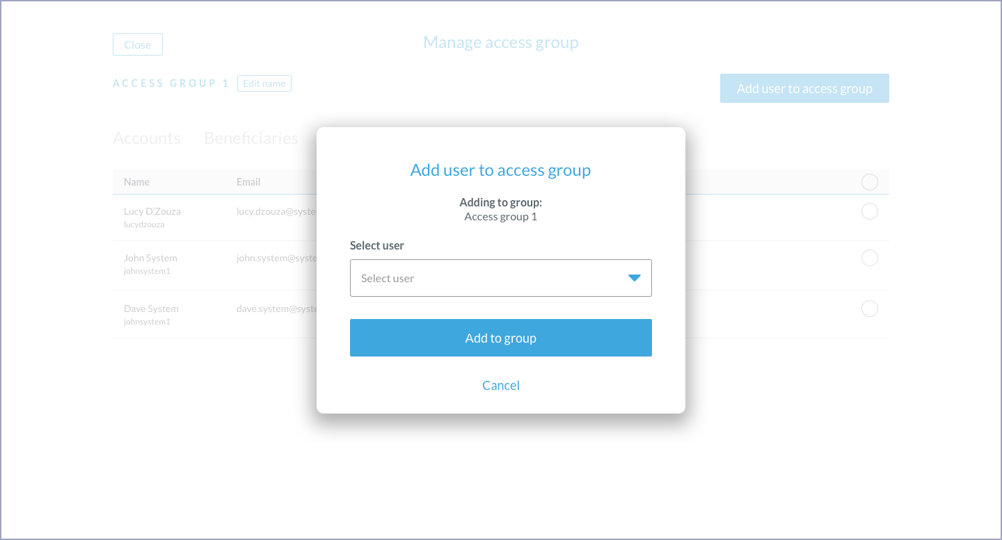 How Do I Add Users To An Access Group 