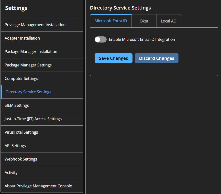 Microsoft Entra ID configuration