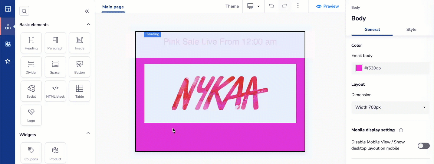 Brand Kit Theme on UCE