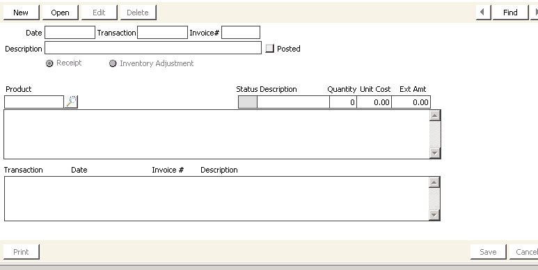 Desktop: Manage inventory > Enter and edit receipts and adjustments