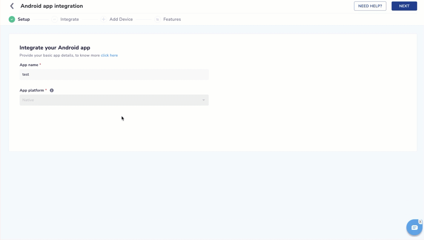 Basic Integration for Netcore SDK