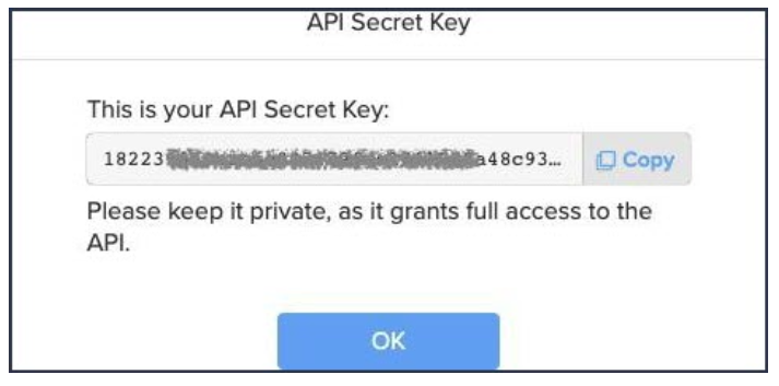 FIG. 1 - Retrieving the Armis Auth Token Secret Key