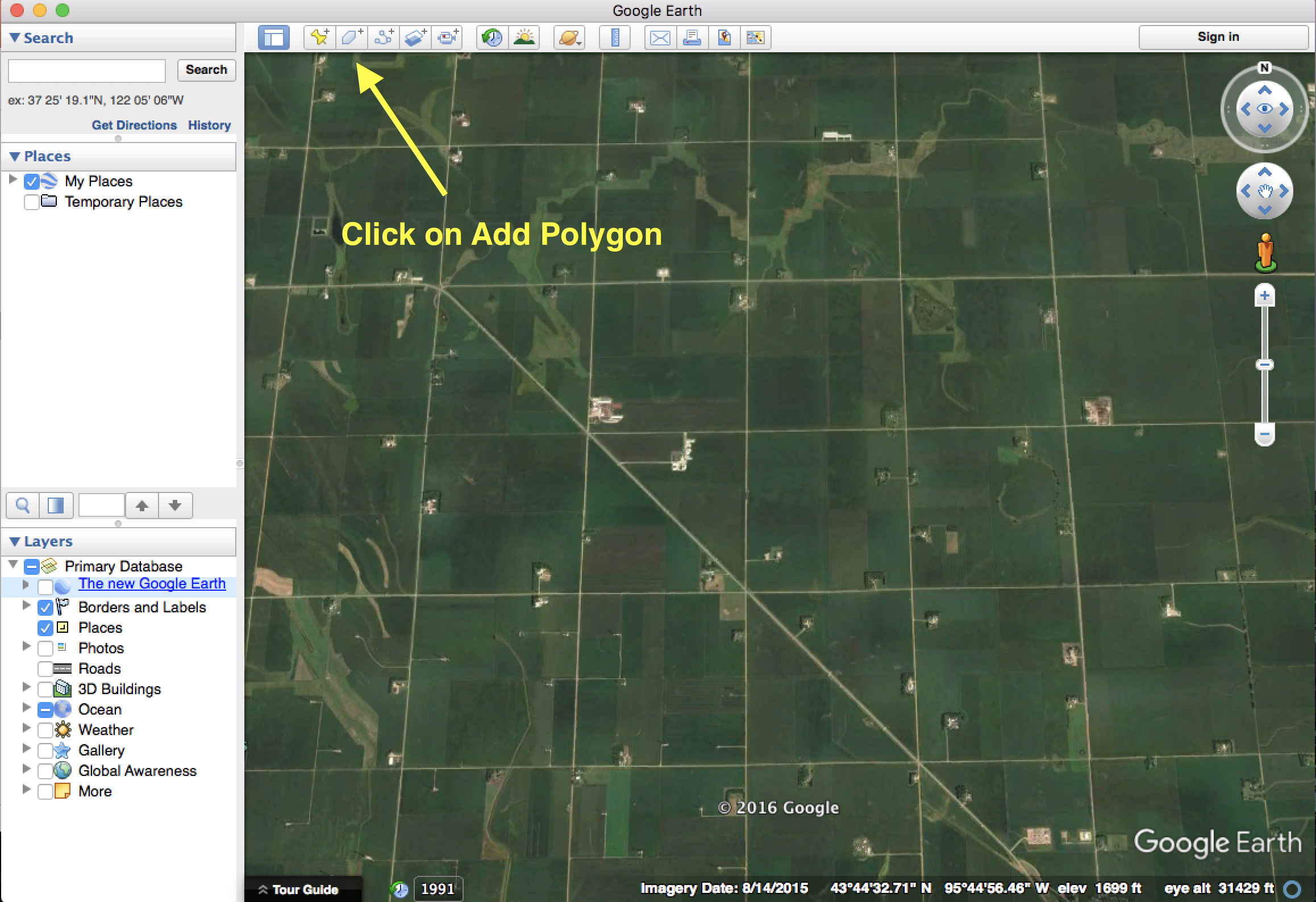 Shapefile Or Google Earth Kml Flight Planning