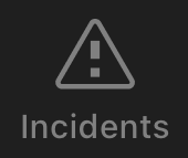Incidents icon