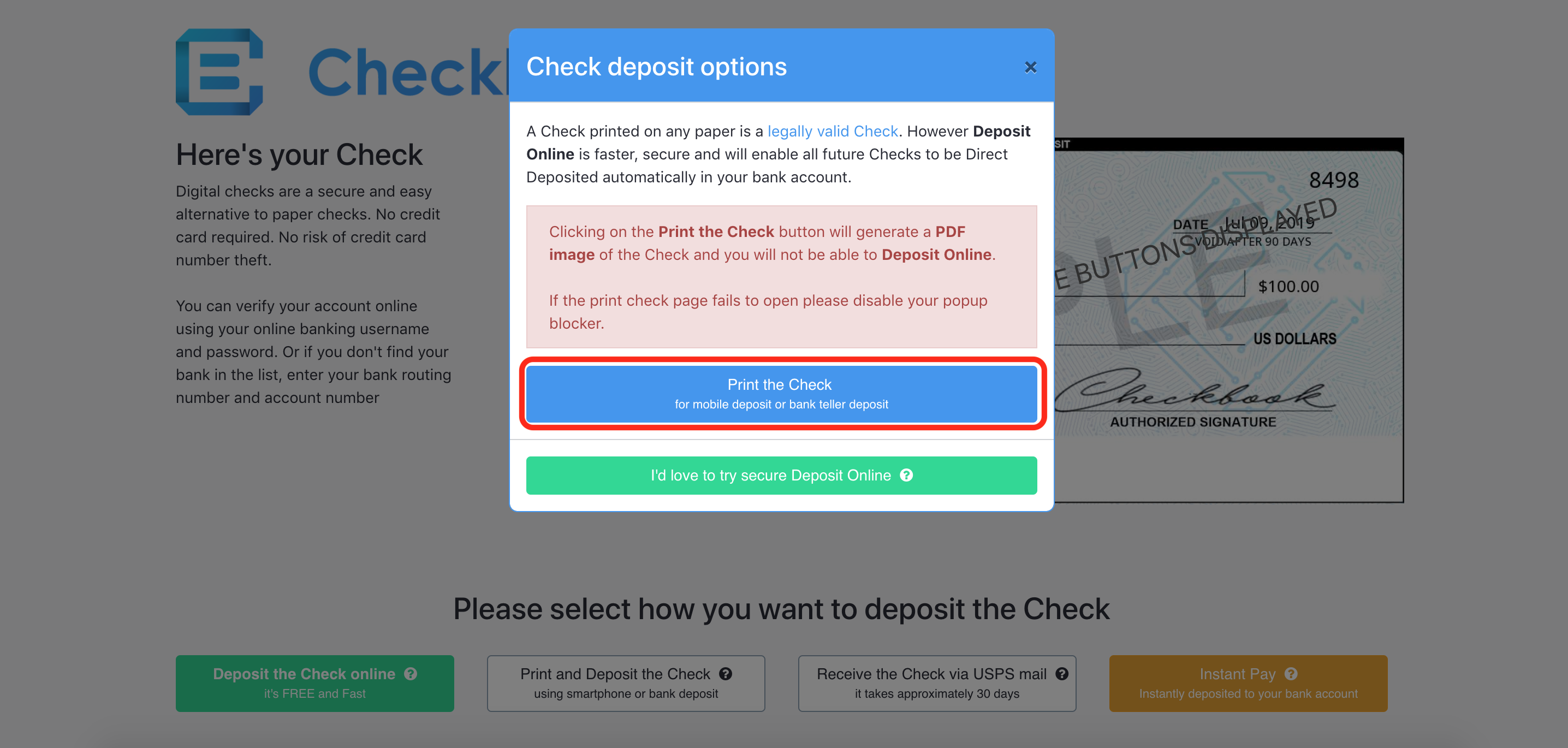 Can I Print My Own Checks