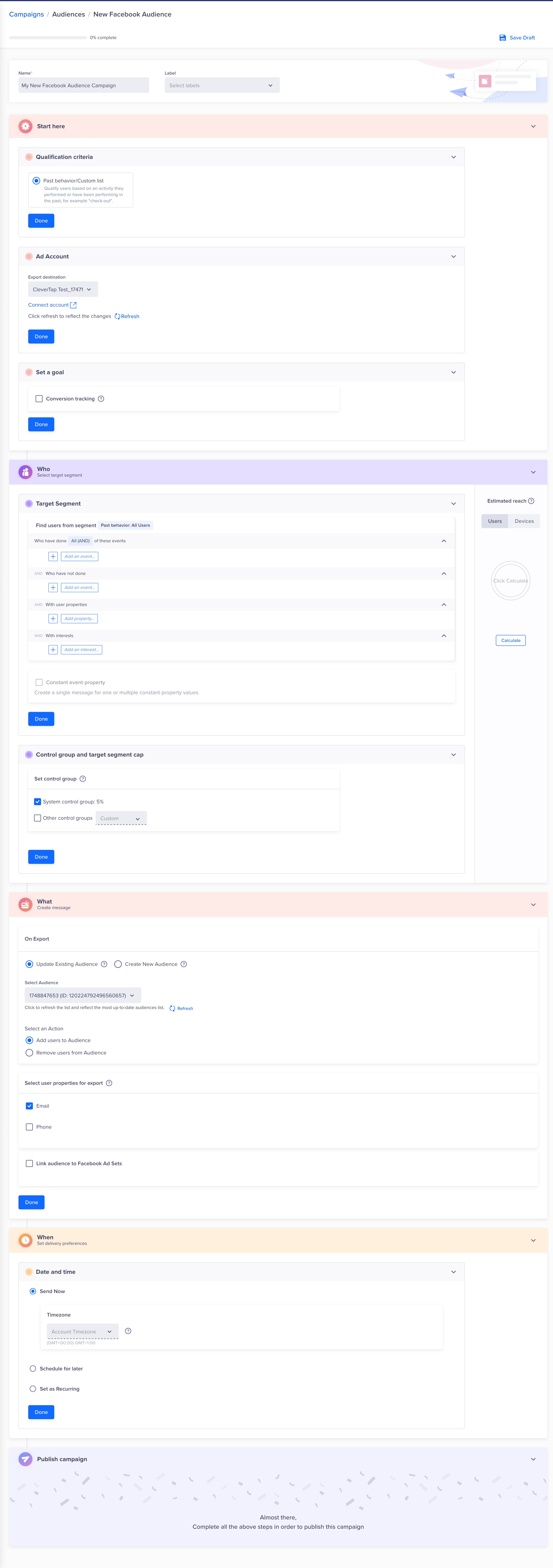 Campaign Page