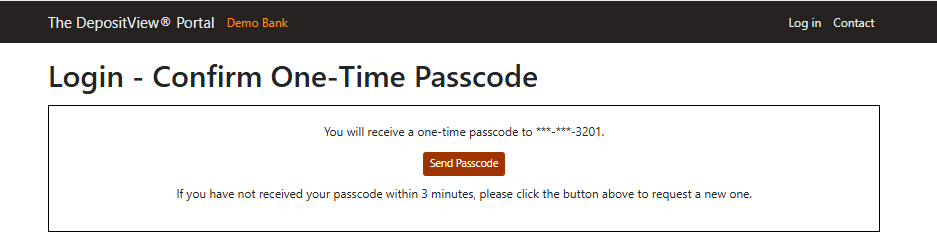 Send Passcode