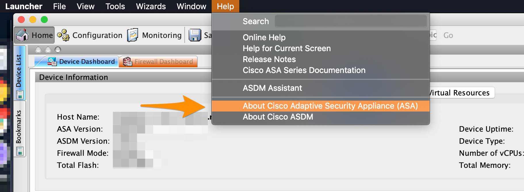 cisco asa asdm versions