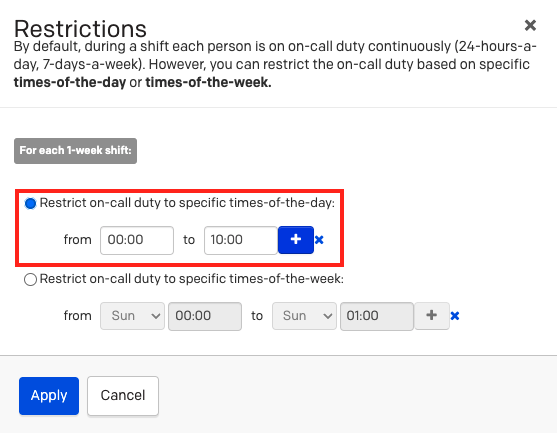 Example 3 restrictions