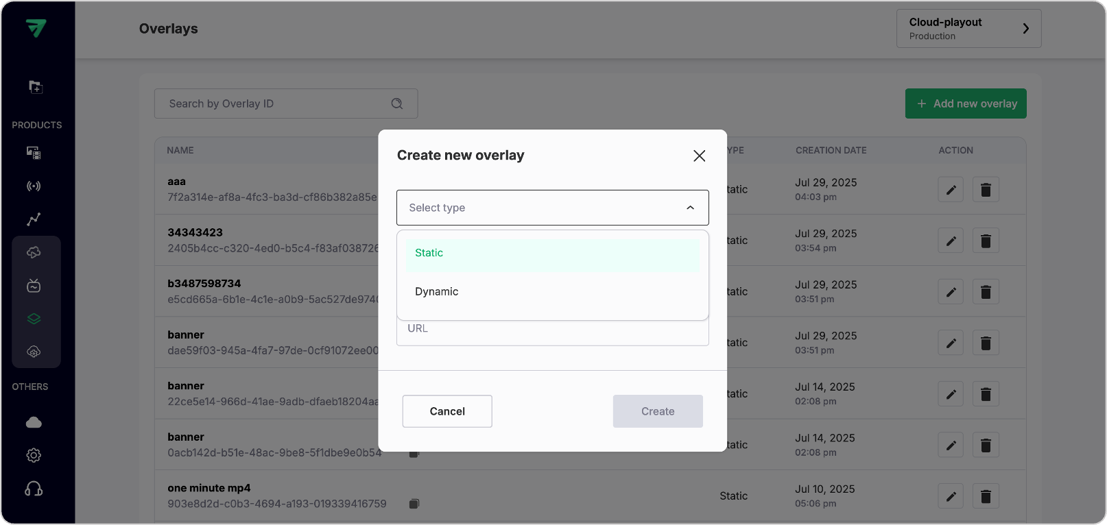 Create an Overlay