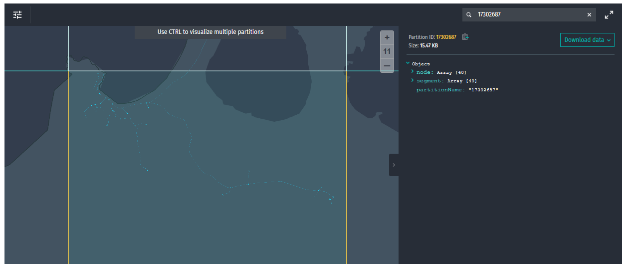 Input segment geometry