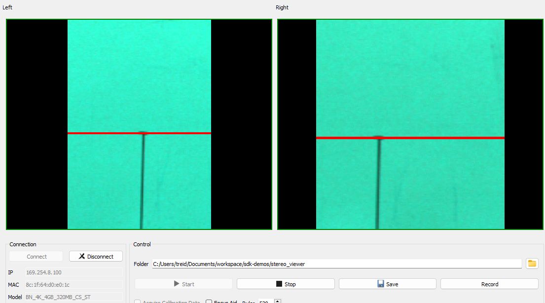 Stereo Viewer After Setting The Proper Offset