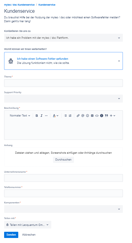 Genauere Beschreibung des Problems