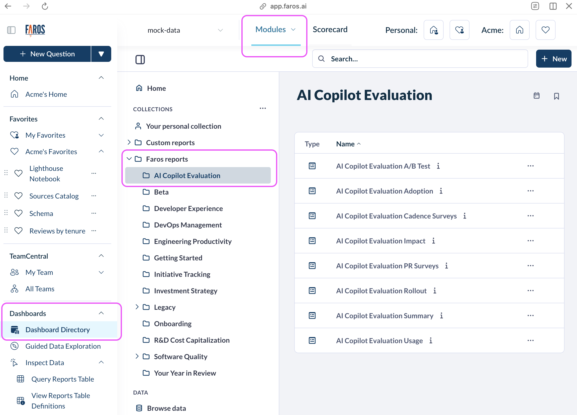 Accessing the AI Copilot Evaluation Module