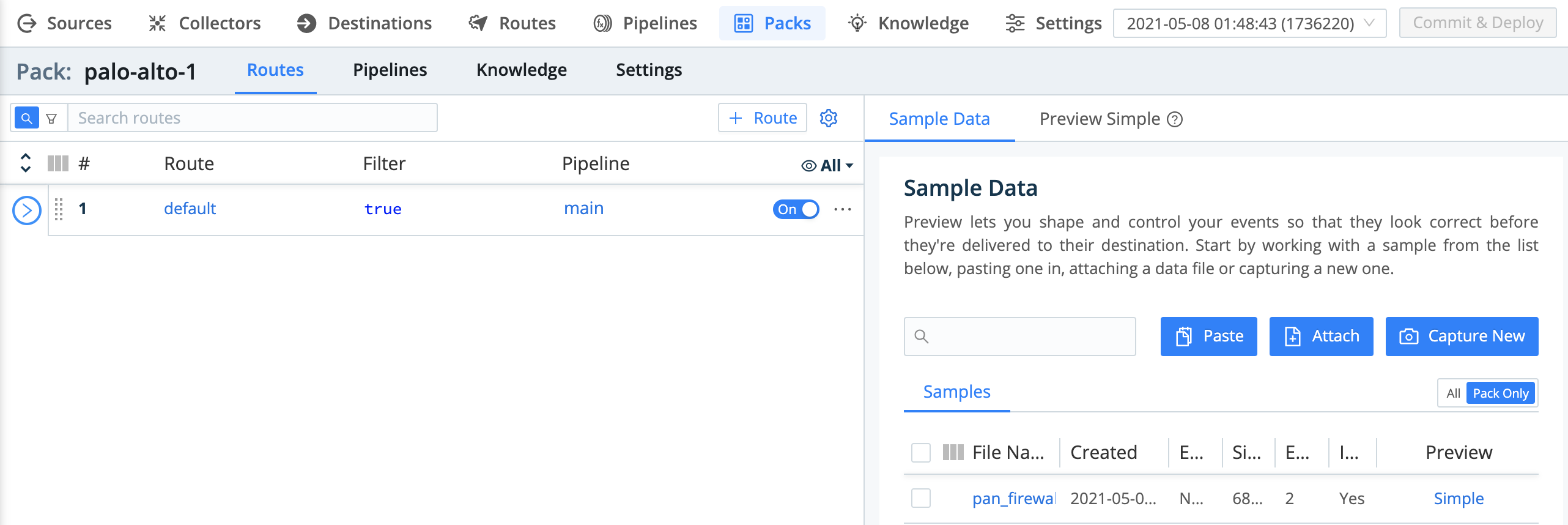 pack-config.png Configuring a Pack