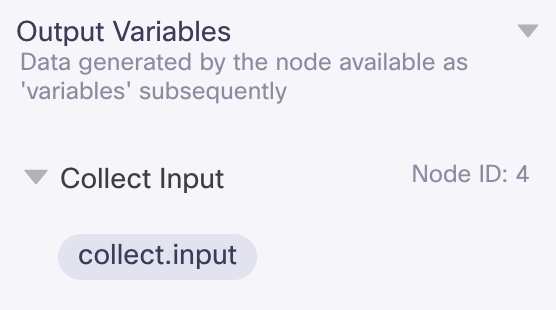 Collect Input Output Variables