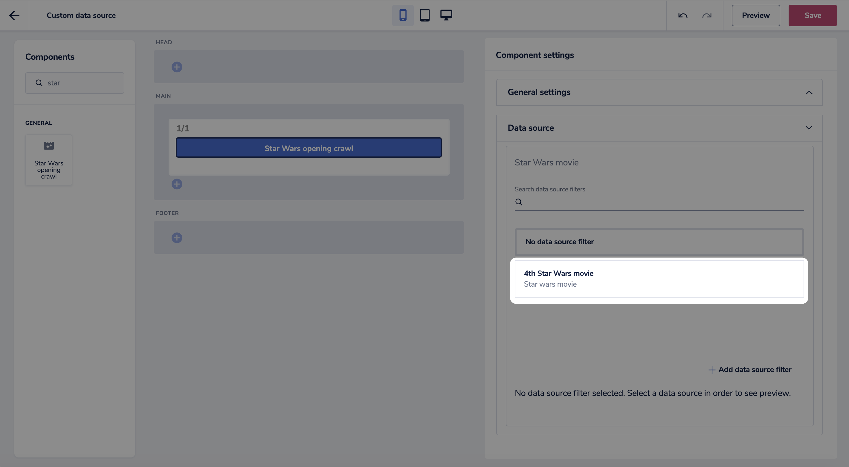 Select the data source filter.png
