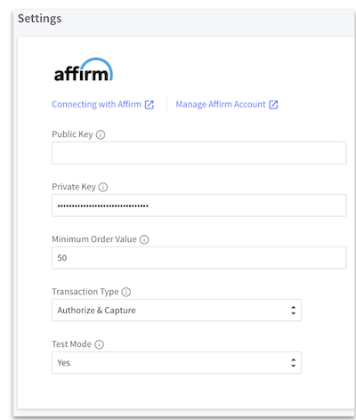 Affirm BigCommerce Integration Overview