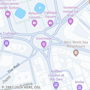 Sample map with POIs enabled