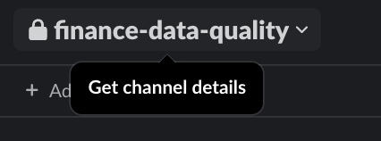 Get Channel Details