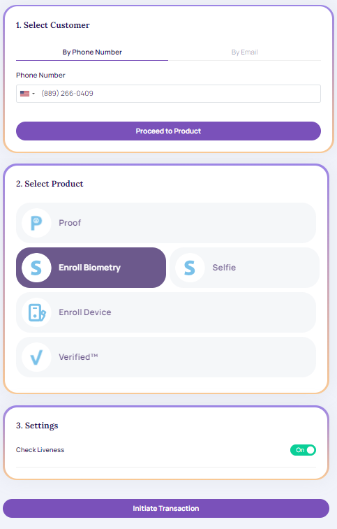 Enroll Biometry