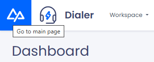Screenshot of the Dialer logo