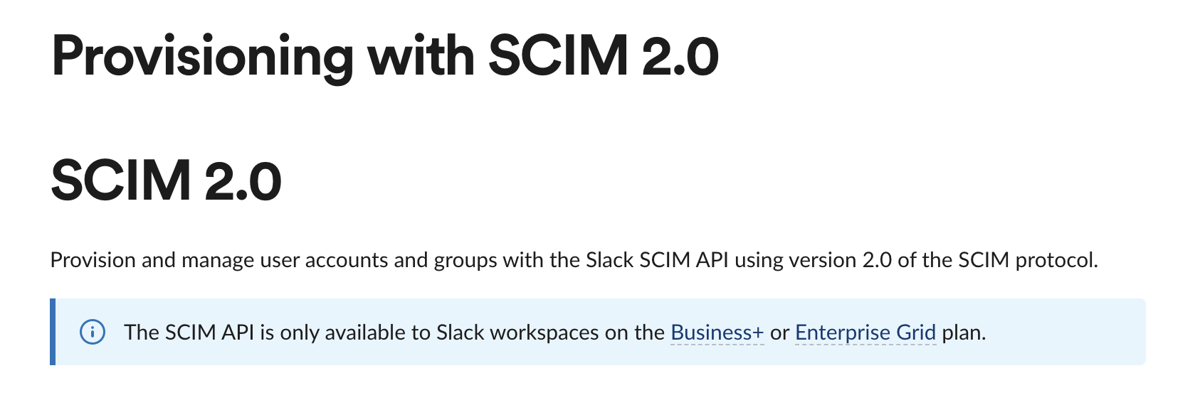 Slack SCIM 2.0 の仕様