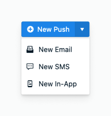 Templates (1).png Image. Showing where button is to create a new In-App Message