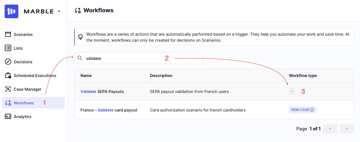 Create or update a scenario workflow