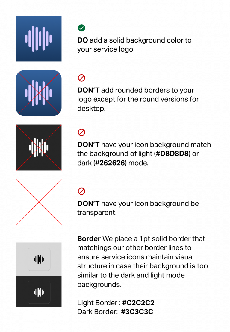 Add logos