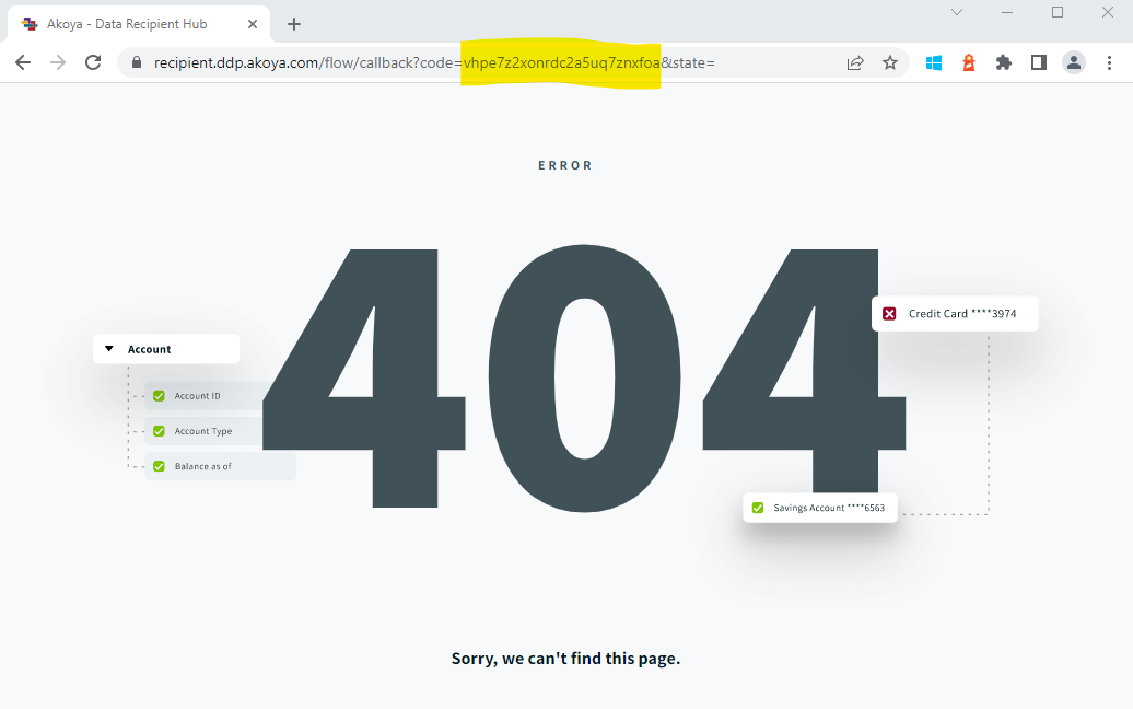 This is the 404 page that may display; this is normal.