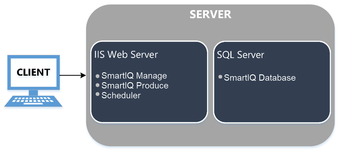 Single Server Topology
